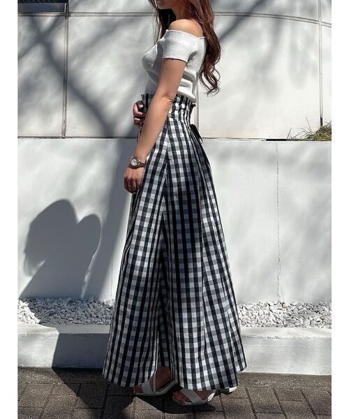 MERCURYDUO（マーキュリーデュオ）の「【追加生産】BIGリボン付きニットトップス（ニット/セーター・レディース・オフホワイト/チャコールグレー/ブラック・FREE）」の20枚目の写真