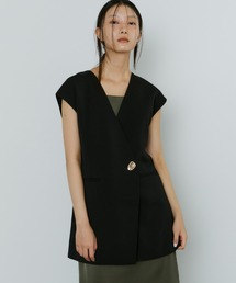 ANDRESD（アンドレスド）の「バックギミックジレ / back gimmick gilet（ベスト）」