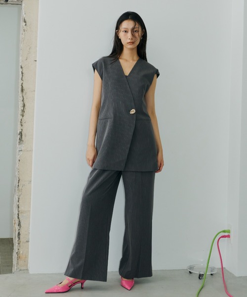 セール】バックギミックジレ / back gimmick gilet（ベスト）｜ANDRESD