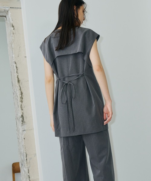 セール】バックギミックジレ / back gimmick gilet（ベスト）｜ANDRESD