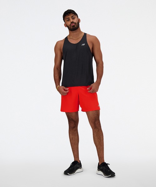 NEW BALANCE(ニューバランス)の「Athletics シングレット(タンクトップ・メンズ・ブラック・SMALL/MEDIUM/X-LARGE/LARGE)」の5枚目の写真