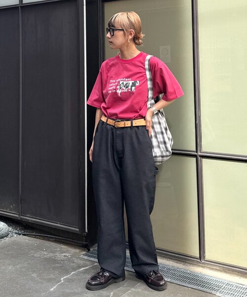 CIAOPANIC TYPY(チャオパニックティピー)の「【夏でも涼しい◎】【TYPYDENIM】メッシュデニムワークパンツ(デニムパンツ・レディース・グレー/ブラック/インディゴブルー・MEDIUM/LARGE)」の4枚目の写真
