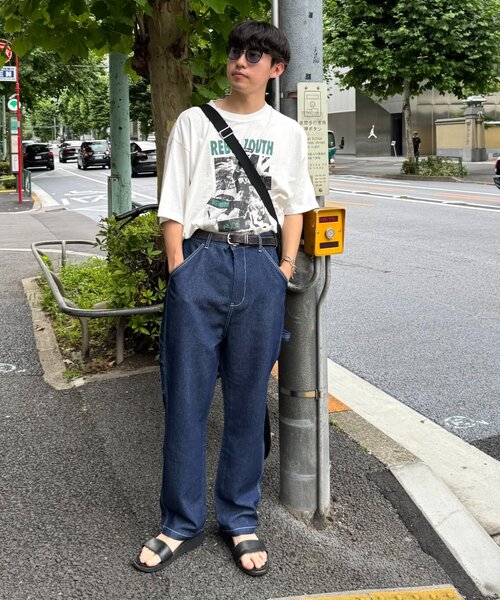 CIAOPANIC TYPY(チャオパニックティピー)の「【夏でも涼しい◎】【TYPYDENIM】メッシュデニムワークパンツ(デニムパンツ・レディース・グレー/ブラック/インディゴブルー・MEDIUM/LARGE)」の5枚目の写真