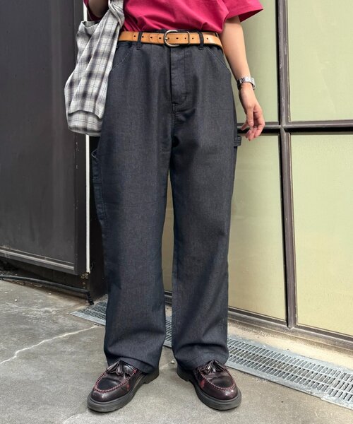 CIAOPANIC TYPY(チャオパニックティピー)の「【夏でも涼しい◎】【TYPYDENIM】メッシュデニムワークパンツ(デニムパンツ・レディース・グレー/ブラック/インディゴブルー・MEDIUM/LARGE)」の7枚目の写真