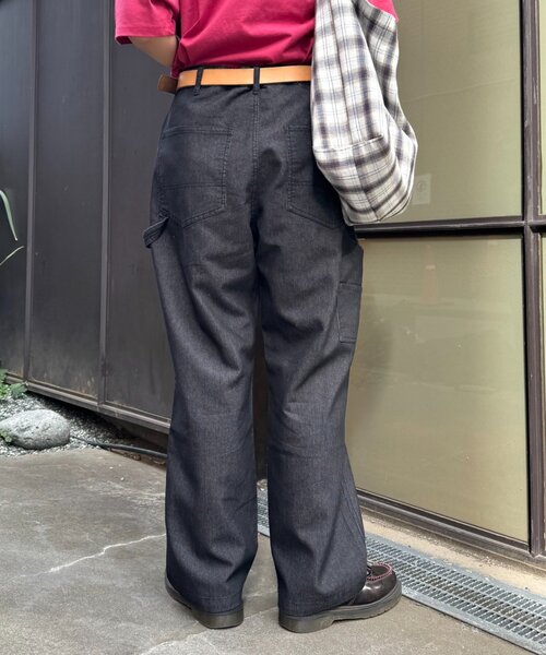 CIAOPANIC TYPY(チャオパニックティピー)の「【夏でも涼しい◎】【TYPYDENIM】メッシュデニムワークパンツ(デニムパンツ・レディース・グレー/ブラック/インディゴブルー・MEDIUM/LARGE)」の9枚目の写真