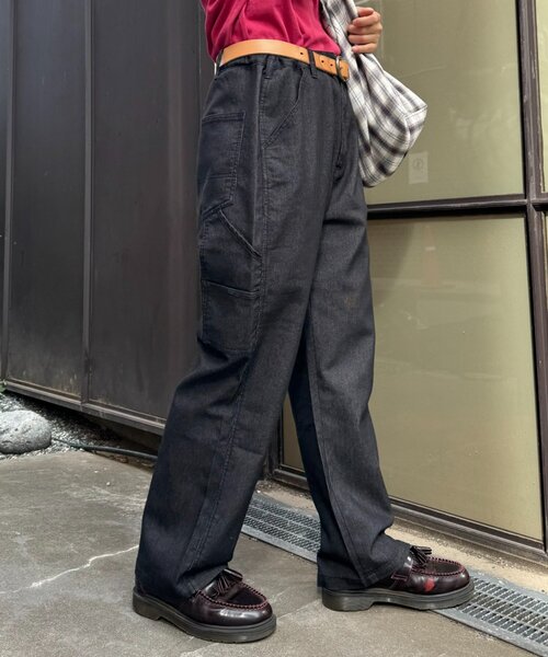 CIAOPANIC TYPY(チャオパニックティピー)の「【夏でも涼しい◎】【TYPYDENIM】メッシュデニムワークパンツ(デニムパンツ・レディース・グレー/ブラック/インディゴブルー・MEDIUM/LARGE)」の10枚目の写真