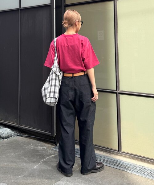 CIAOPANIC TYPY(チャオパニックティピー)の「【夏でも涼しい◎】【TYPYDENIM】メッシュデニムワークパンツ(デニムパンツ・レディース・グレー/ブラック/インディゴブルー・MEDIUM/LARGE)」の14枚目の写真