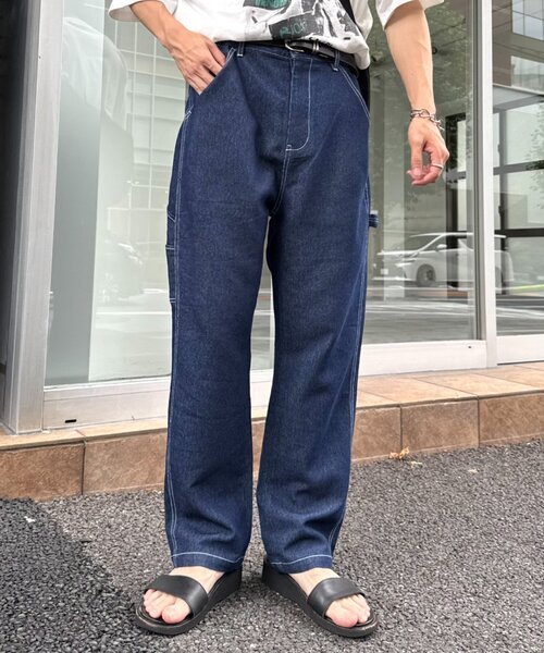 CIAOPANIC TYPY(チャオパニックティピー)の「【夏でも涼しい◎】【TYPYDENIM】メッシュデニムワークパンツ(デニムパンツ・レディース・グレー/ブラック/インディゴブルー・MEDIUM/LARGE)」の15枚目の写真
