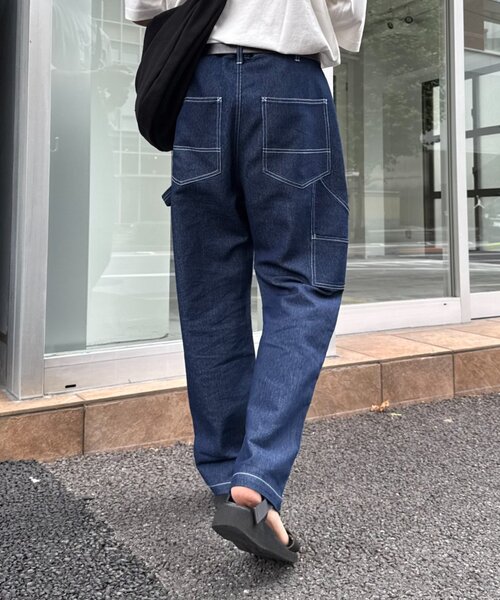 CIAOPANIC TYPY(チャオパニックティピー)の「【夏でも涼しい◎】【TYPYDENIM】メッシュデニムワークパンツ(デニムパンツ・レディース・グレー/ブラック/インディゴブルー・MEDIUM/LARGE)」の16枚目の写真