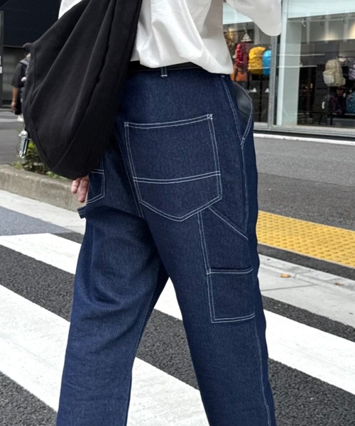 CIAOPANIC TYPY(チャオパニックティピー)の「【夏でも涼しい◎】【TYPYDENIM】メッシュデニムワークパンツ(デニムパンツ・レディース・グレー/ブラック/インディゴブルー・MEDIUM/LARGE)」の3枚目の写真