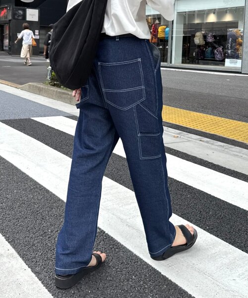 CIAOPANIC TYPY(チャオパニックティピー)の「【夏でも涼しい◎】【TYPYDENIM】メッシュデニムワークパンツ(デニムパンツ・レディース・グレー/ブラック/インディゴブルー・MEDIUM/LARGE)」の17枚目の写真