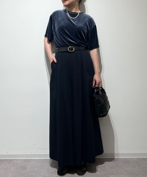 human woman(ヒューマンウーマン)の「◆ダンボールラグランスリーブプルオーバー(Tシャツ/カットソー・レディース・カーキ/ブルー・MEDIUM)」の20枚目の写真