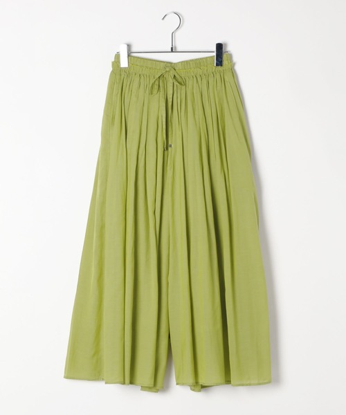 LEPSIM（レプシィム）の「コットンスカーチョ　491046（その他パンツ・レディース・ブラック/イエロー系その他/ブラウン・FREE）」の10枚目の写真