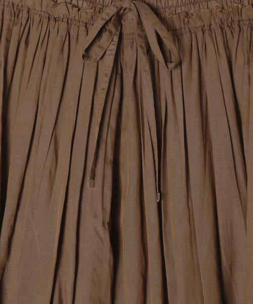 LEPSIM（レプシィム）の「コットンスカーチョ　491046（その他パンツ・レディース・ブラック/イエロー系その他/ブラウン・FREE）」の18枚目の写真