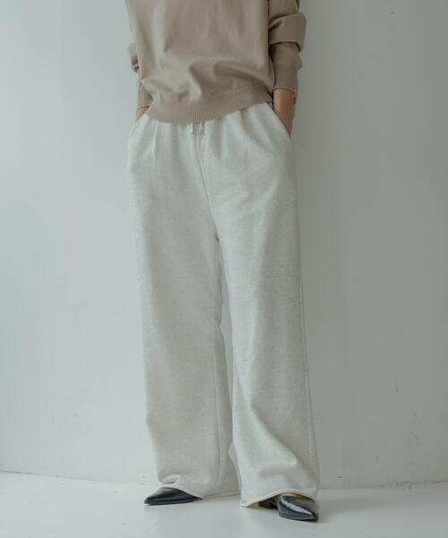 URBAN RESEARCH Sonny Label(アーバンリサーチサニーレーベル)の「スウェットワイドパンツ(その他パンツ・レディース・グレー/オートミール・36/38)」の1枚目の写真