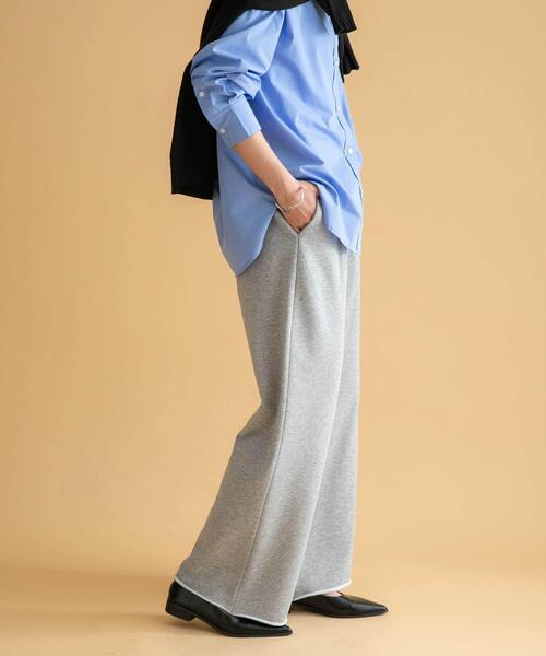URBAN RESEARCH Sonny Label(アーバンリサーチサニーレーベル)の「スウェットワイドパンツ(その他パンツ・レディース・グレー/オートミール・36/38)」の5枚目の写真