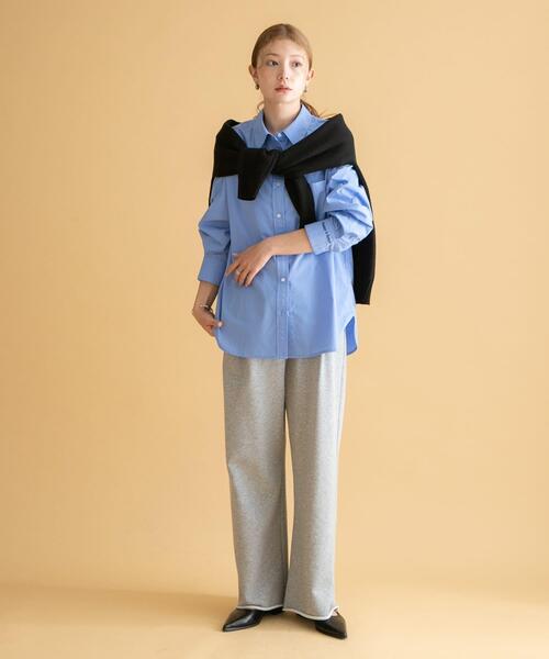 URBAN RESEARCH Sonny Label(アーバンリサーチサニーレーベル)の「スウェットワイドパンツ(その他パンツ・レディース・グレー/オートミール・36/38)」の8枚目の写真
