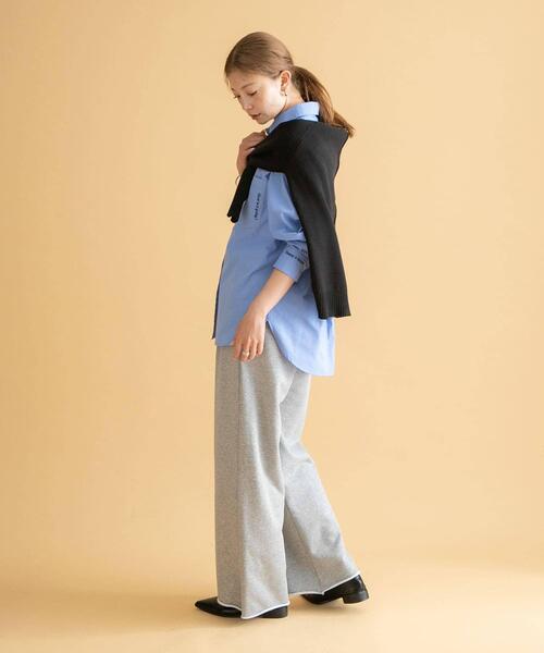 URBAN RESEARCH Sonny Label(アーバンリサーチサニーレーベル)の「スウェットワイドパンツ(その他パンツ・レディース・グレー/オートミール・36/38)」の9枚目の写真