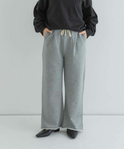 URBAN RESEARCH Sonny Label(アーバンリサーチサニーレーベル)の「スウェットワイドパンツ(その他パンツ・レディース・グレー/オートミール・36/38)」の10枚目の写真