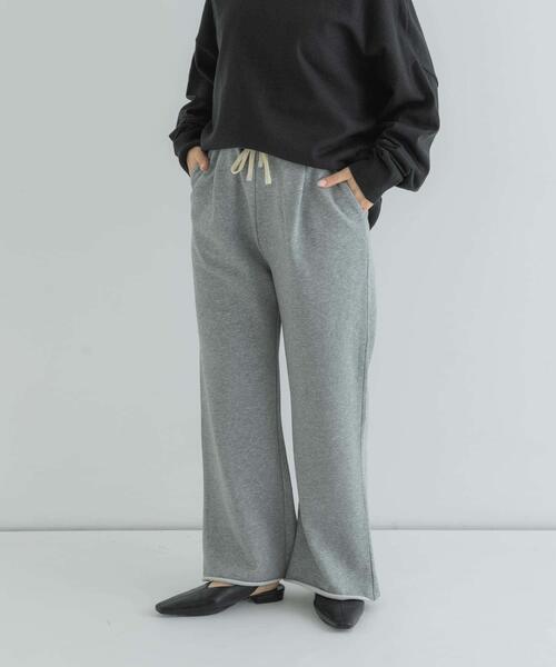 URBAN RESEARCH Sonny Label(アーバンリサーチサニーレーベル)の「スウェットワイドパンツ(その他パンツ・レディース・グレー/オートミール・36/38)」の11枚目の写真