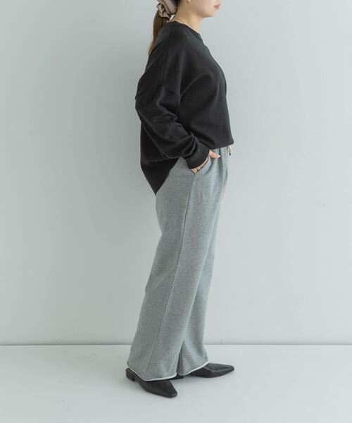 URBAN RESEARCH Sonny Label(アーバンリサーチサニーレーベル)の「スウェットワイドパンツ(その他パンツ・レディース・グレー/オートミール・36/38)」の15枚目の写真