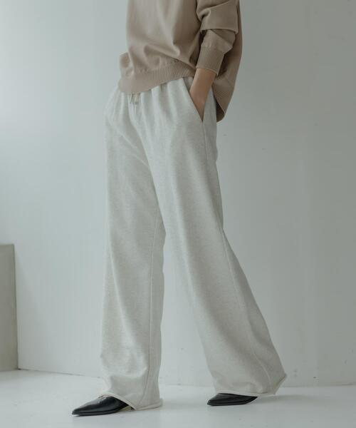 URBAN RESEARCH Sonny Label(アーバンリサーチサニーレーベル)の「スウェットワイドパンツ(その他パンツ・レディース・グレー/オートミール・36/38)」の19枚目の写真