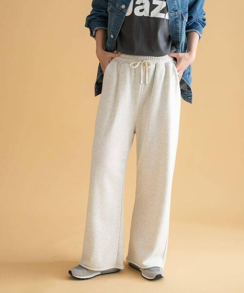 URBAN RESEARCH Sonny Label(アーバンリサーチサニーレーベル)の「スウェットワイドパンツ(その他パンツ・レディース・グレー/オートミール・36/38)」の21枚目の写真