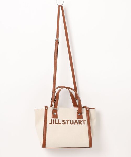 JILL STUART（ジルスチュアート）の「JILL STUART(ジル スチュアート)　パネル　2WAYハンド（ハンドバッグ・レディース・ホワイト×ブラック/ブラック/キャメル/ピンク・FREE）」の11枚目の写真