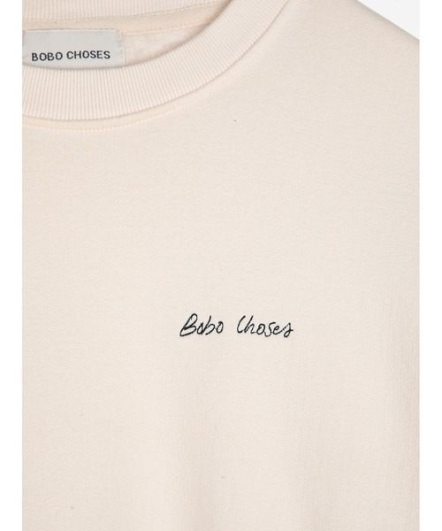 BOBO CHOSES(ボボショーズ)の「Mr Pencil fitted sweatshirt(スウェット・レディース・オフホワイト・S/M/XL/L/XS)」の5枚目の写真