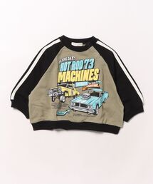 KIDS FOREST（キッズフォレスト）の「ＫＲ　裏毛車切替トレーナー（スウェット）」