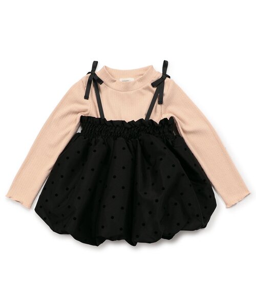 ShareSpirit ビスチェでもスカートにもOK❣️ ジュニア対応】ビスチェにもなるスカートとトップスセット（スカート