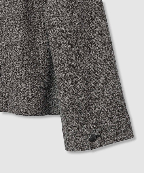 ANAYI(アナイ)の「【セットアップ対応商品】ハードカラミステンカラーブルゾン(その他アウター・レディース・トップグレー/ブラック・38/36/34)」の14枚目の写真