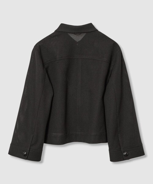 ANAYI(アナイ)の「【セットアップ対応商品】ハードカラミステンカラーブルゾン(その他アウター・レディース・トップグレー/ブラック・38/36/34)」の20枚目の写真