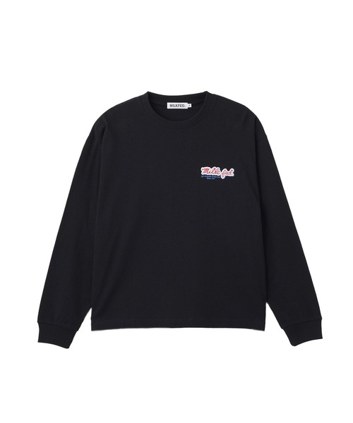 MILKFED.(ミルクフェド)の「ICING LOGO L/S TEE(Tシャツ/カットソー・レディース・ブラック/ライトピンク/ホワイト・M/L)」の22枚目の写真
