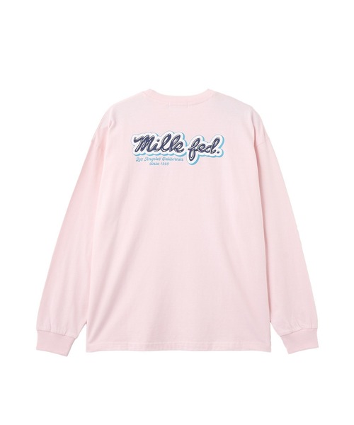 MILKFED.(ミルクフェド)の「ICING LOGO L/S TEE(Tシャツ/カットソー・レディース・ブラック/ライトピンク/ホワイト・M/L)」の19枚目の写真