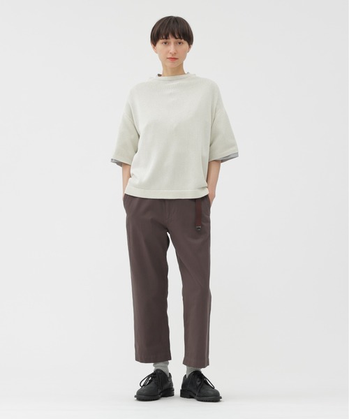 MHL.（エムエイチエル）の「NATURAL COTTON TWILL（その他パンツ・レディース・グレー/オリーブドラブ・0/1/2/3）」の2枚目の写真