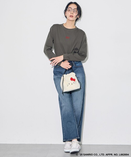 ANY(エニィ)の「【ハローキティ×ANY】フェイクファーバッグ(ショルダーバッグ・レディース・ホワイト系・F)」の3枚目の写真