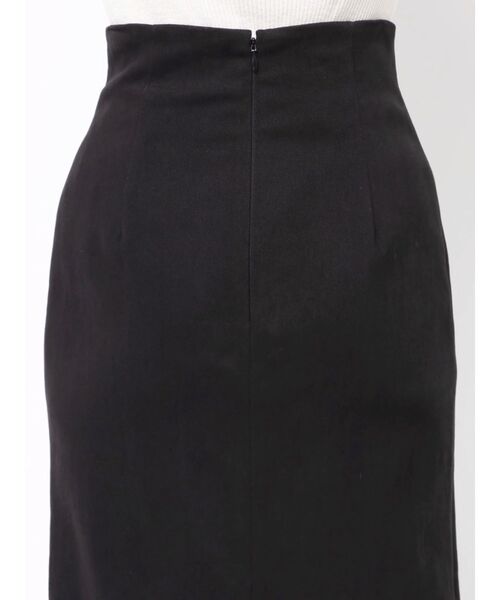 LAGUNAMOON（ラグナムーン）の「コットンツイルロングスカート（スカート・レディース・ブラック/ベージュ・SMALL/MEDIUM）」の11枚目の写真