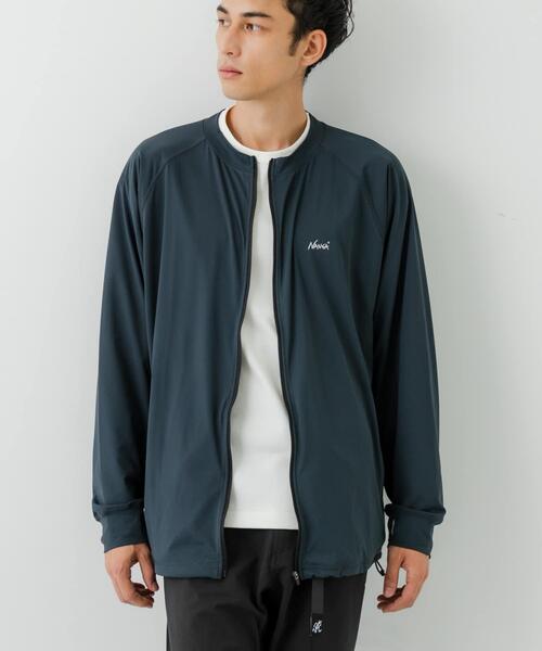 NANGA（ナンガ）の「『別注』NANGA×URBAN RESEARCH　 RASH GUARD BLOUSON（ブルゾン・メンズ・ブラック/チャコールグレー・MEDIUM/LARGE）」の13枚目の写真