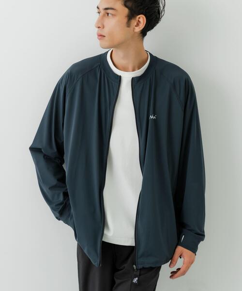 NANGA（ナンガ）の「『別注』NANGA×URBAN RESEARCH　 RASH GUARD BLOUSON（ブルゾン・メンズ・ブラック/チャコールグレー・MEDIUM/LARGE）」の14枚目の写真