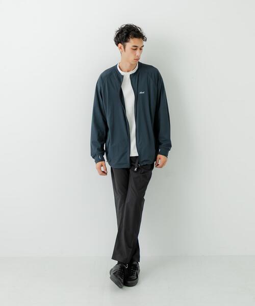 NANGA（ナンガ）の「『別注』NANGA×URBAN RESEARCH　 RASH GUARD BLOUSON（ブルゾン・メンズ・ブラック/チャコールグレー・MEDIUM/LARGE）」の15枚目の写真