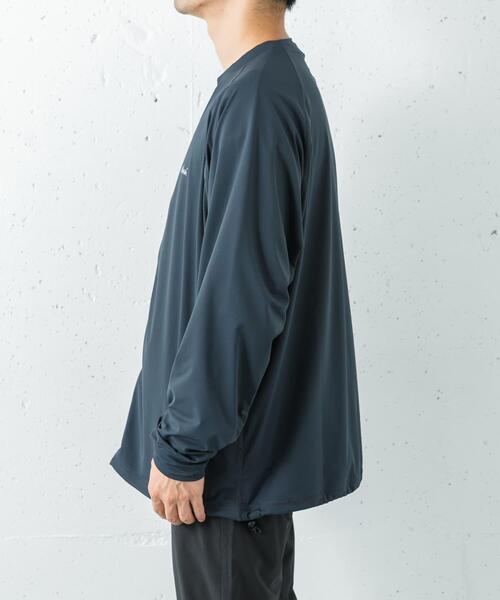 NANGA（ナンガ）の「『別注』NANGA×URBAN RESEARCH　 RASH GUARD BLOUSON（ブルゾン・メンズ・ブラック/チャコールグレー・MEDIUM/LARGE）」の17枚目の写真