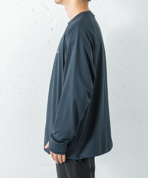 NANGA（ナンガ）の「『別注』NANGA×URBAN RESEARCH　 RASH GUARD BLOUSON（ブルゾン・メンズ・ブラック/チャコールグレー・MEDIUM/LARGE）」の20枚目の写真