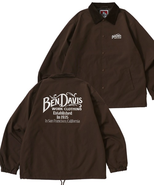 セール】BEN DAVIS/ベンデイビス OLD SIGN COACHES JACKET/オーバー