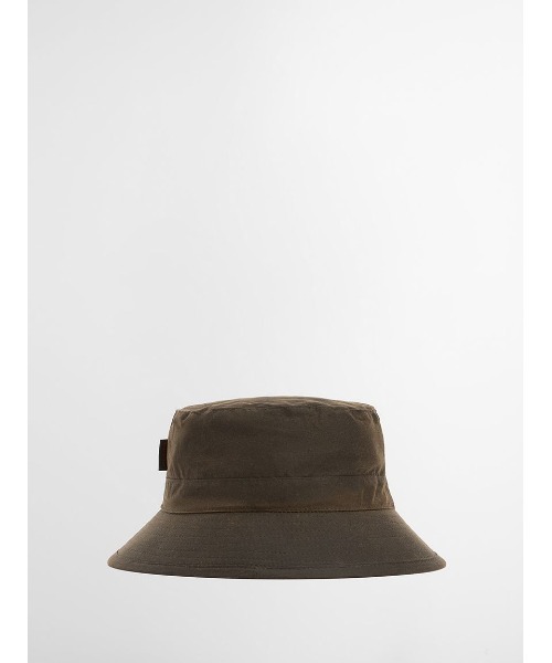 Barbour（バブアー）の「ワックス コットン スポーツ ハット（バケットハット）（ハット・メンズ・グリーン/ブラック/オリーブ/ネイビー・MEDIUM/LARGE）」の3枚目の写真