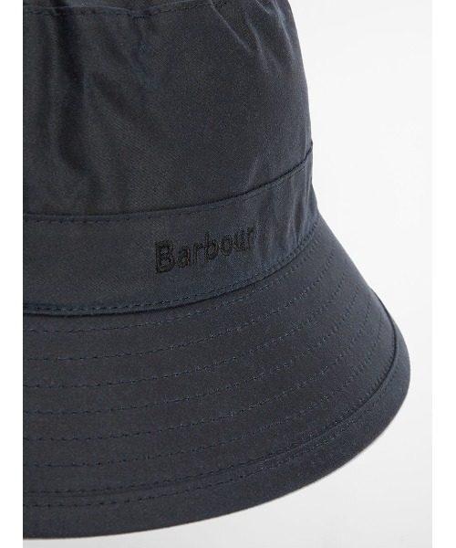 Barbour（バブアー）の「ワックス コットン スポーツ ハット（バケットハット）（ハット・メンズ・グリーン/ブラック/オリーブ/ネイビー・MEDIUM/LARGE）」の15枚目の写真
