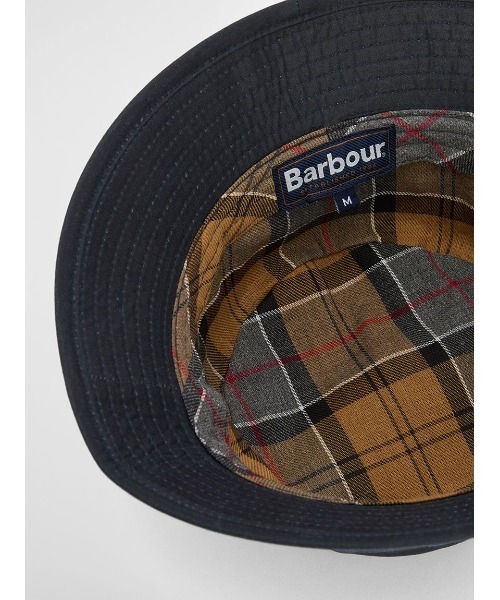 Barbour（バブアー）の「ワックス コットン スポーツ ハット（バケットハット）（ハット・メンズ・グリーン/ブラック/オリーブ/ネイビー・MEDIUM/LARGE）」の18枚目の写真