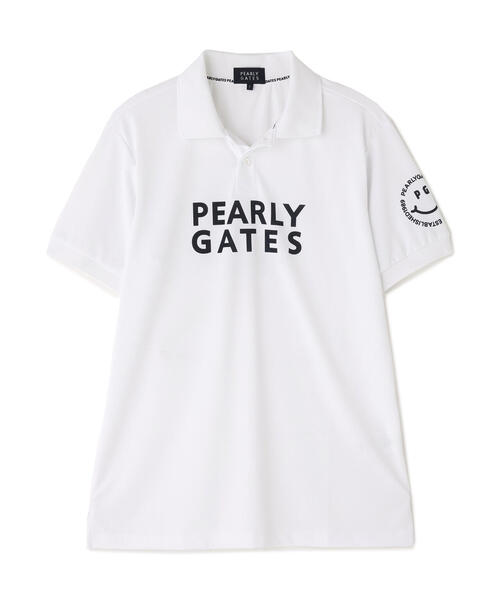 PEARLY GATES（パーリーゲイツ）の「【PEARLY GATES】PG is PG ハイゲージストレッチBOXカノコ半袖ポロシャツ（ポロシャツ・メンズ・ホワイト/ネイビー/オレンジ・MEDIUM/X-LARGE/XX-LARGE）」の10枚目の写真