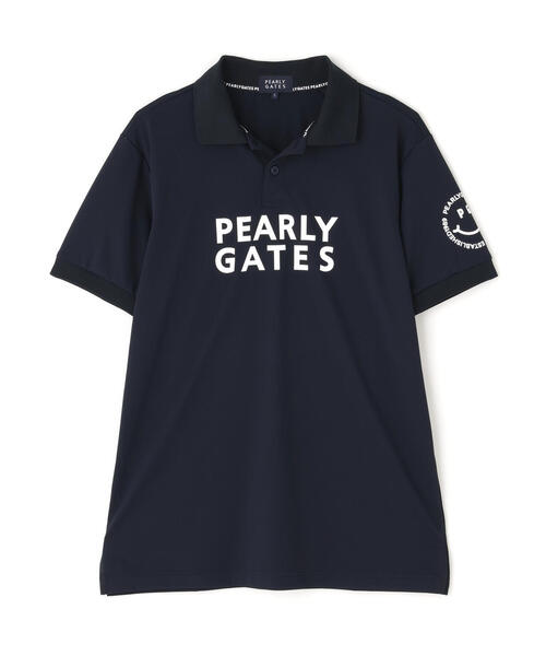 PEARLY GATES（パーリーゲイツ）の「【PEARLY GATES】PG is PG ハイゲージストレッチBOXカノコ半袖ポロシャツ（ポロシャツ・メンズ・ホワイト/ネイビー/オレンジ・MEDIUM/X-LARGE/XX-LARGE）」の16枚目の写真