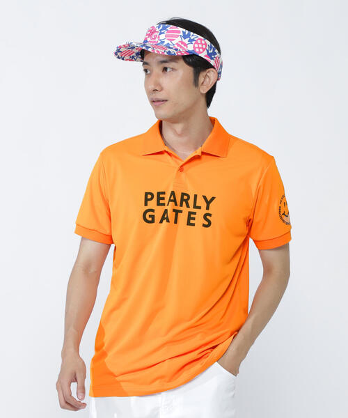 PEARLY GATES（パーリーゲイツ）の「【PEARLY GATES】PG is PG ハイゲージストレッチBOXカノコ半袖ポロシャツ（ポロシャツ・メンズ・ホワイト/ネイビー/オレンジ・MEDIUM/X-LARGE/XX-LARGE）」の19枚目の写真